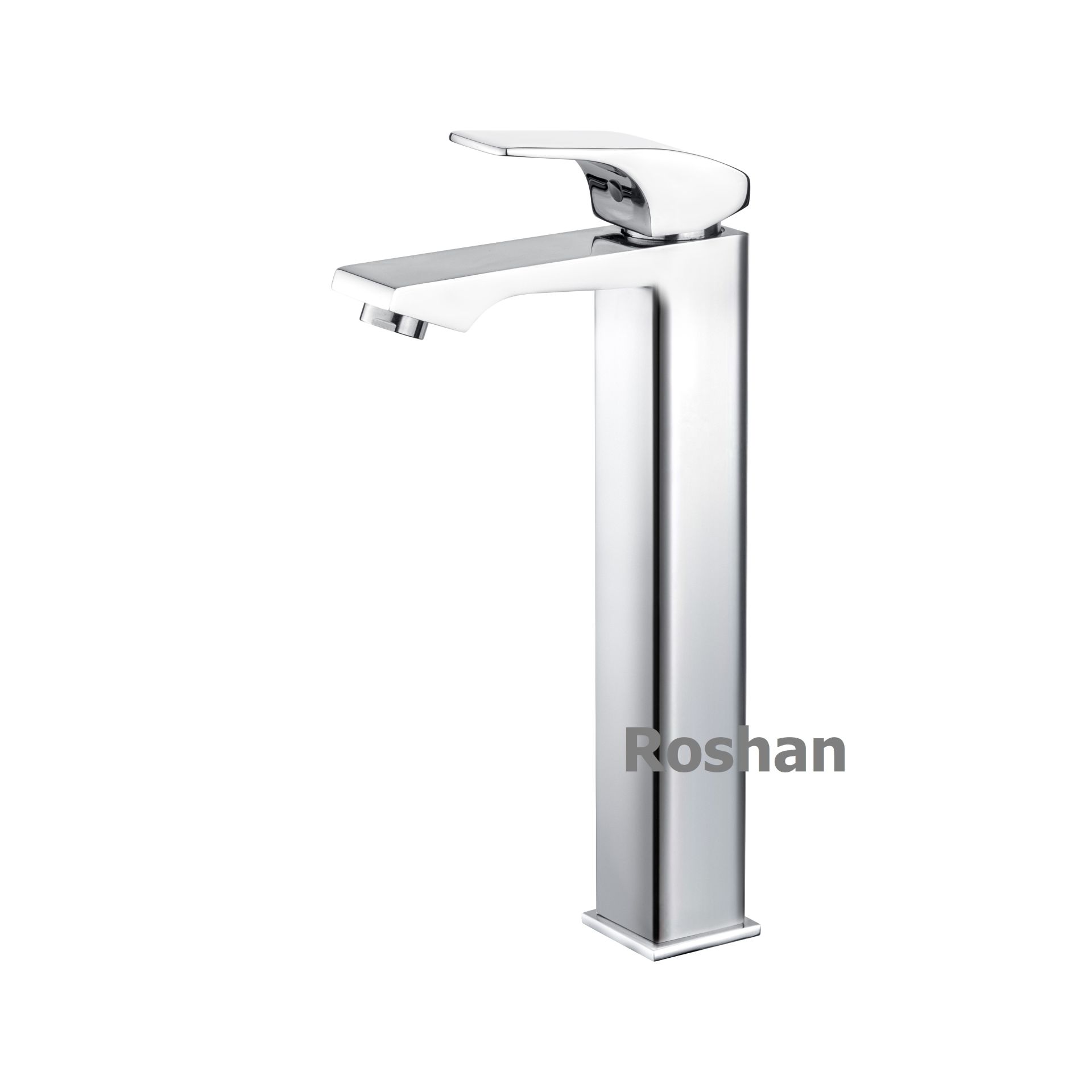 Vòi Lavabo inox bóng Nóng Lạnh Roshan Basic đặt bàn BR408