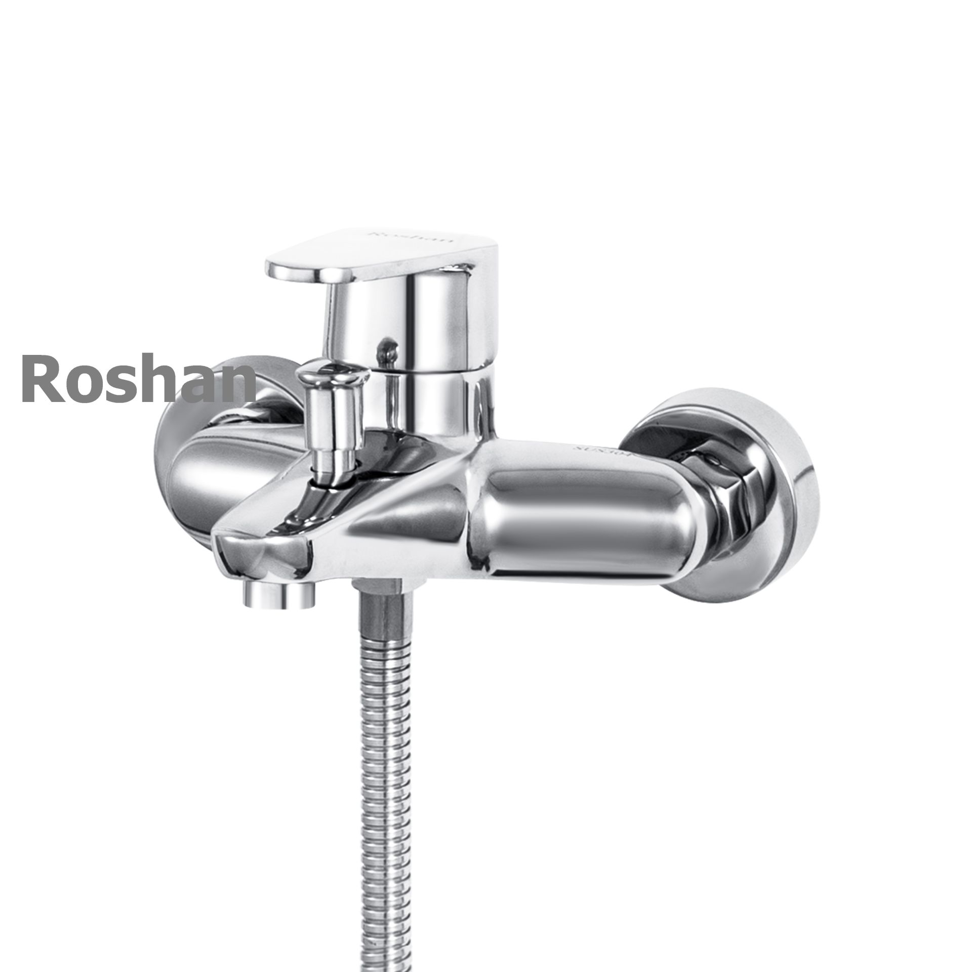 Vòi sen tắm inox bóng Nóng Lạnh Roshan Premium BR305