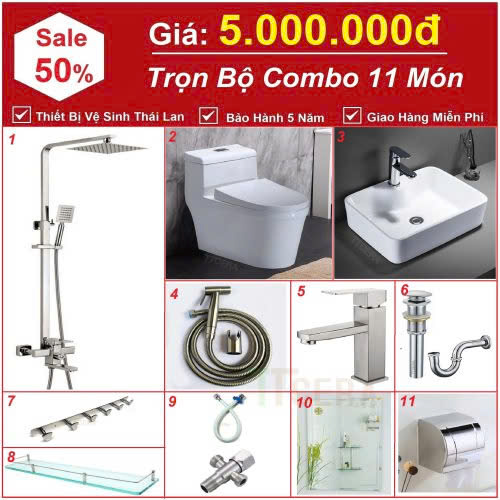 TRỌN BỘ COMBO 11 MÓN CB28