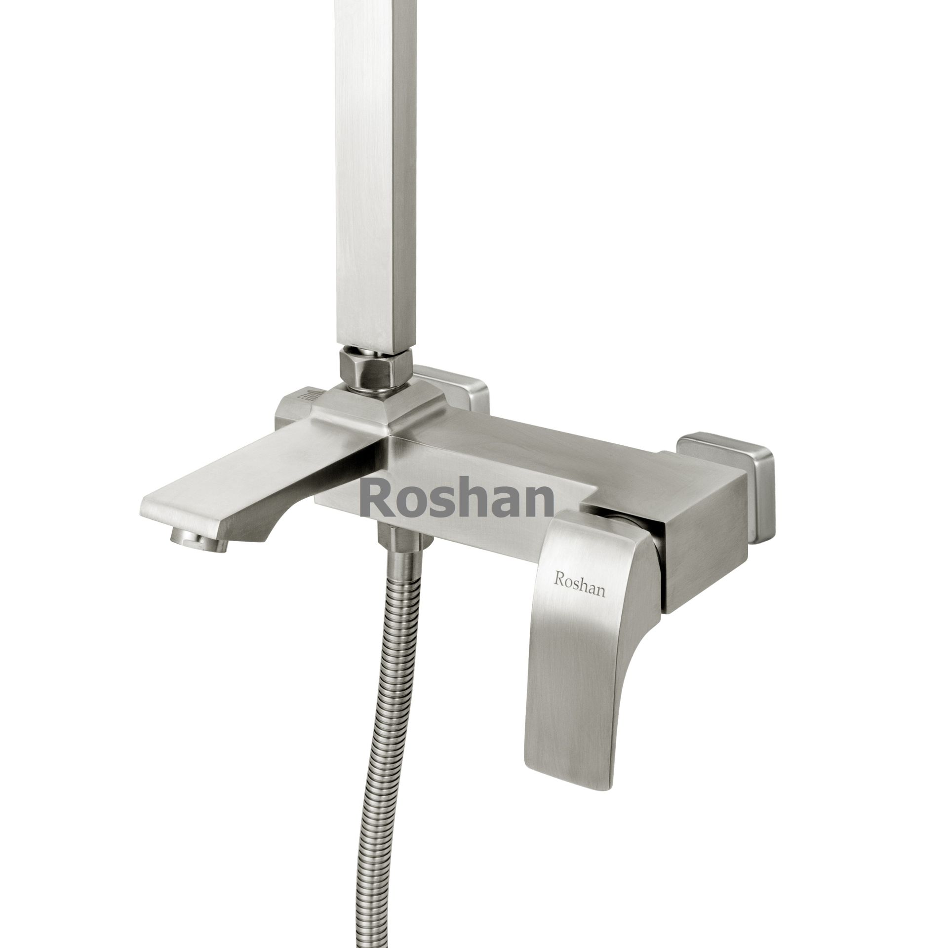 Bộ sen cây inox mờ Nóng Lạnh Roshan Basic R204