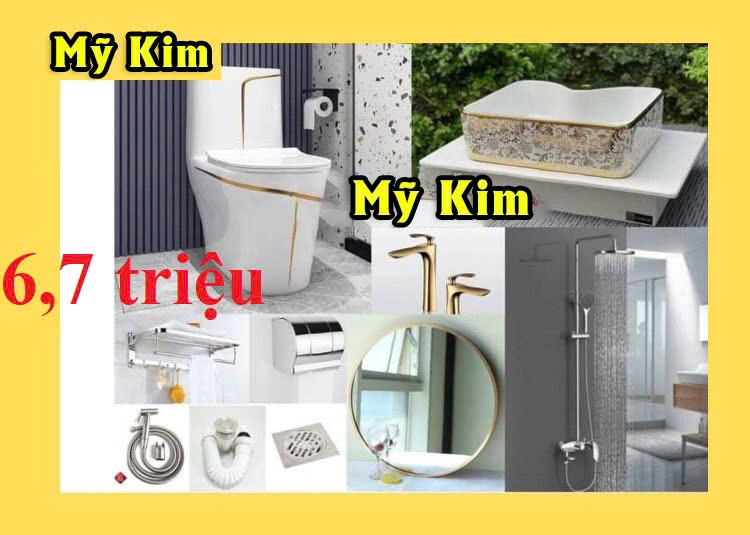 Combo Thiết Bị Vệ Sinh 6.7 triệu CB14