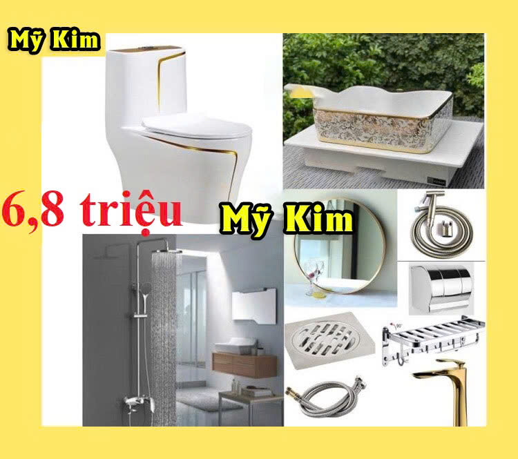 Combo Thiết Bị Vệ Sinh 6.7 triệu CB15