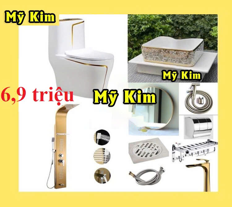 Combo Thiết Bị Vệ Sinh 6.9 triệu CB16