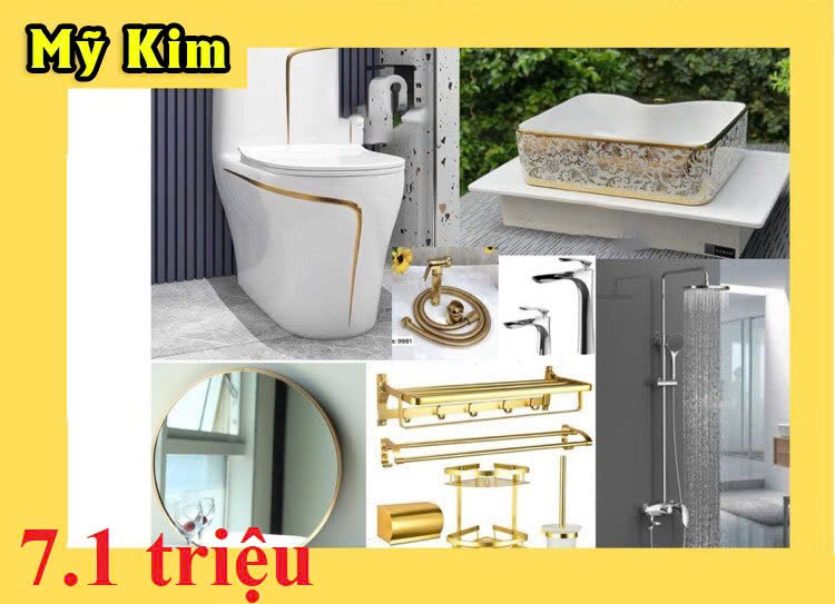 Combo Thiết Bị Vệ Sinh 7.1 triệu CB17