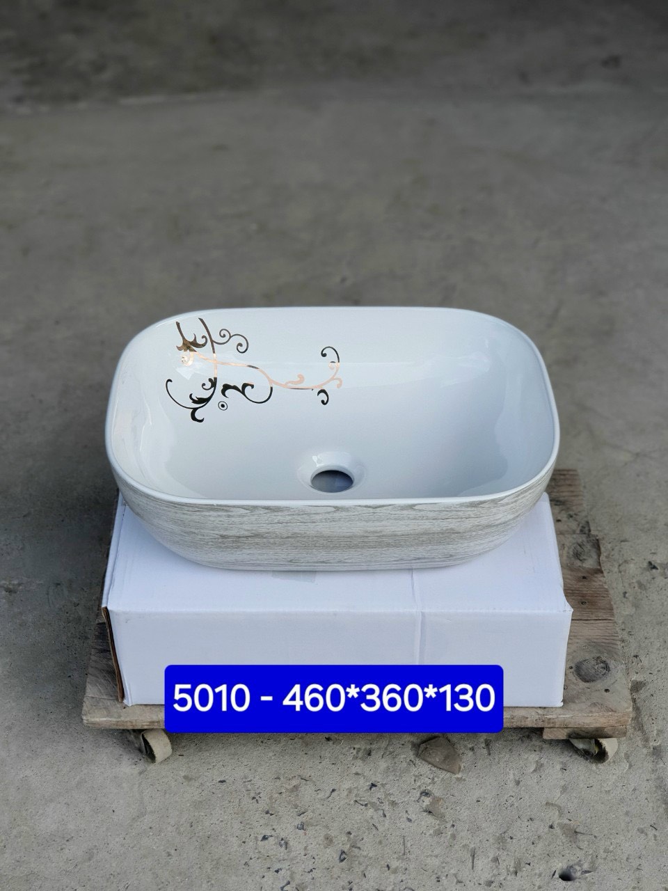 Lavabo để bàn đá 5010