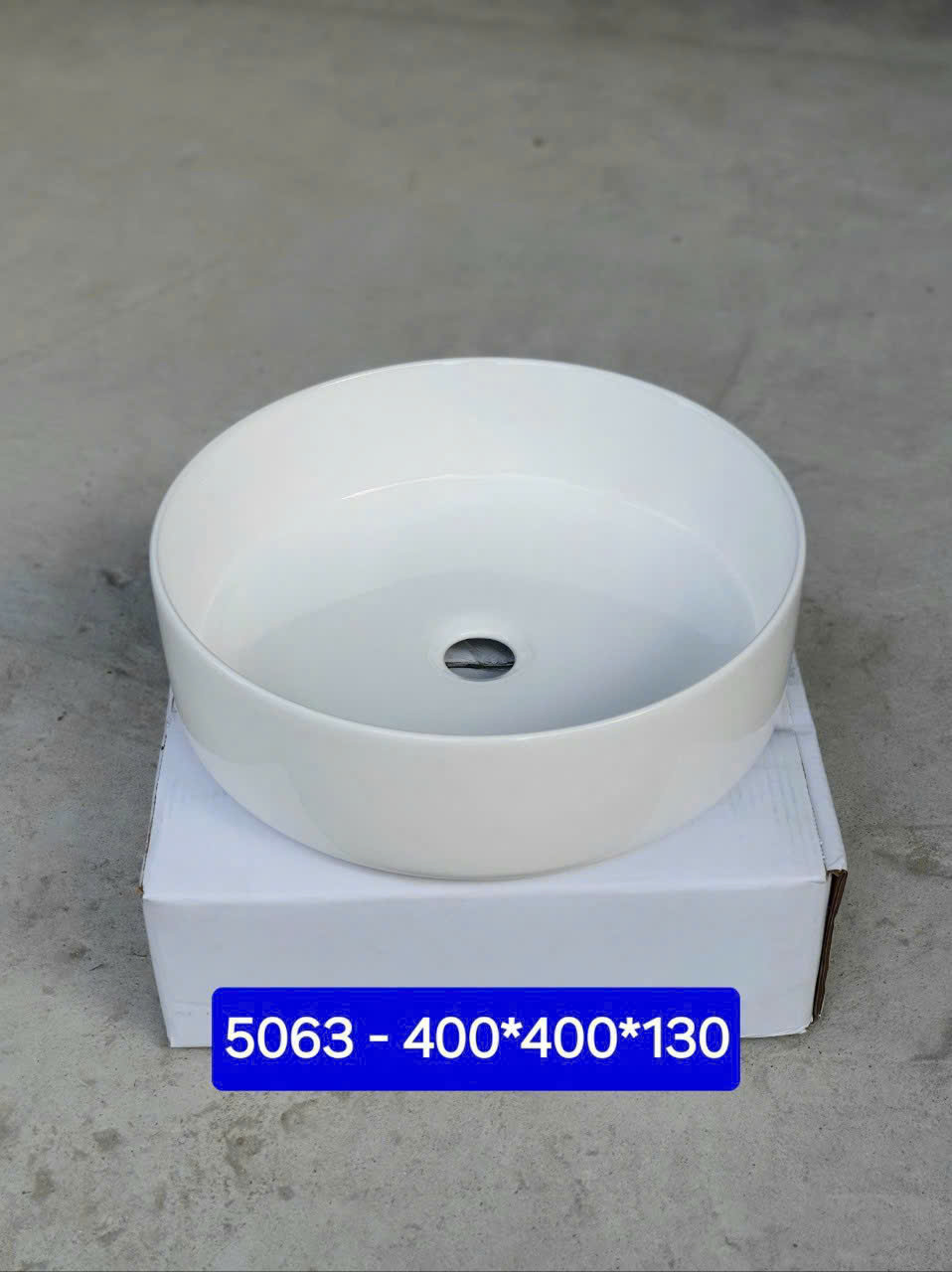 Lavabo để lên bàn đá 5063