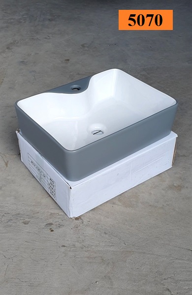 Lavabo để lên bàn đá 5070