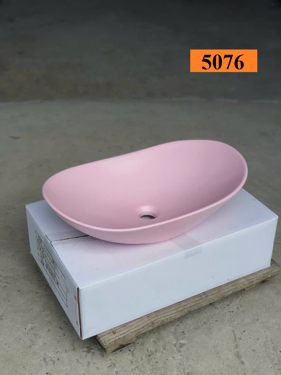 Lavabo để lên bàn đá 5076