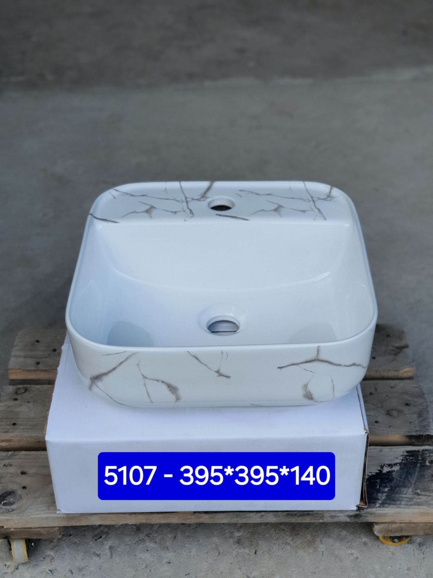 Lavabo để lên bàn đá 5107