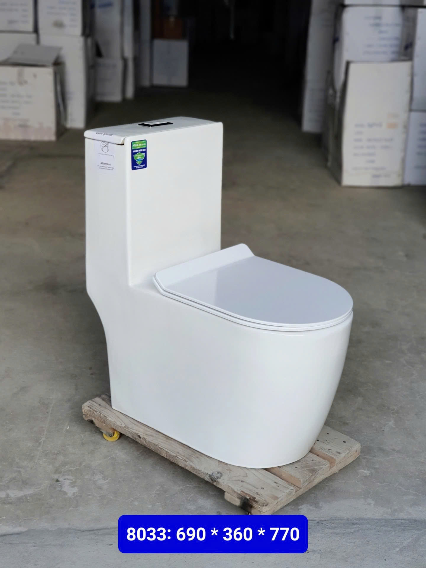 Bồn cầu 1 khối 8033 UF