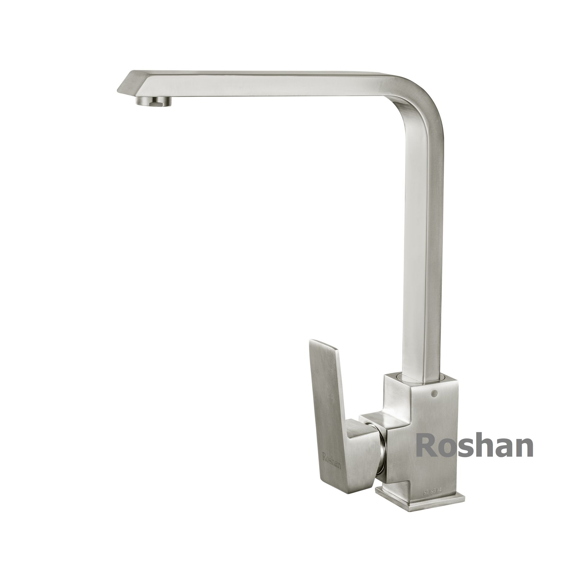 Vòi chén inox mờ Nóng Lạnh Roshan Basic R504