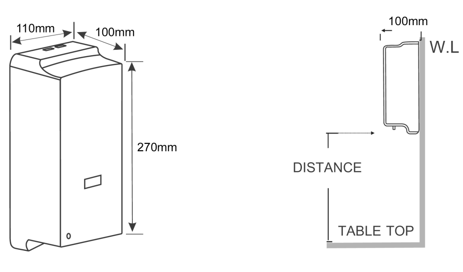 Hộp Xà Phòng Cảm Ứng American Standard WF-8006