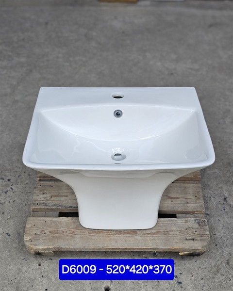 lavabo treo tường liên chân 6009