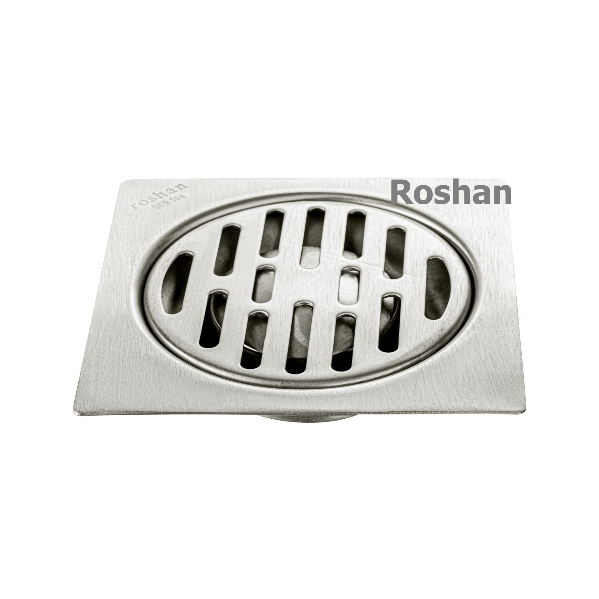 Phễu thoát sàn 120x120 dày 1.5mm, ống 90 Roshan RPTS02