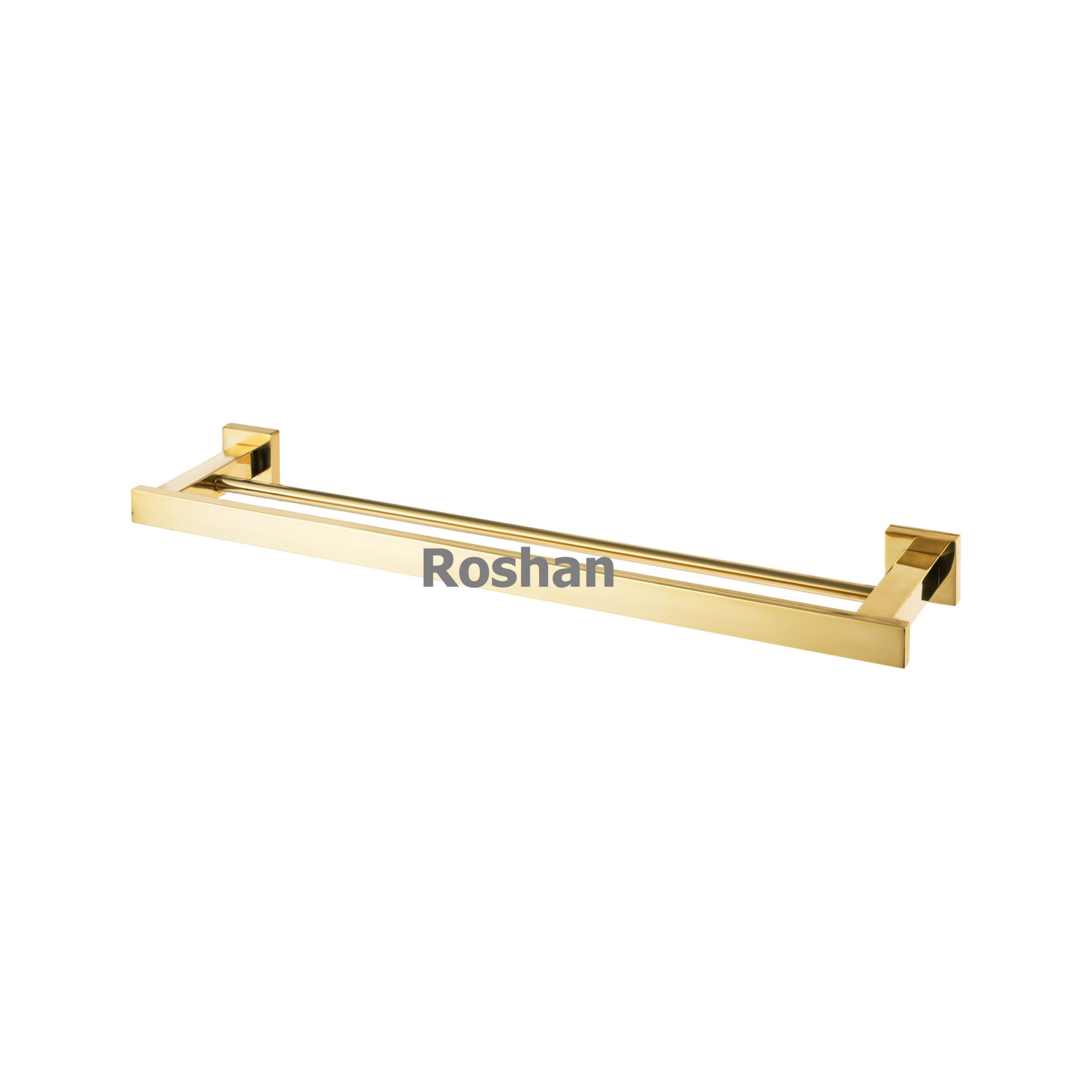 Thanh treo khăn Đôi Roshan Premium Gold RTRK02G