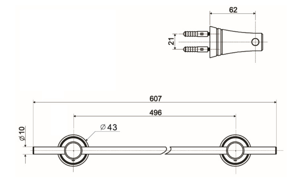 Thanh Treo Khăn American Standard WF-6588
