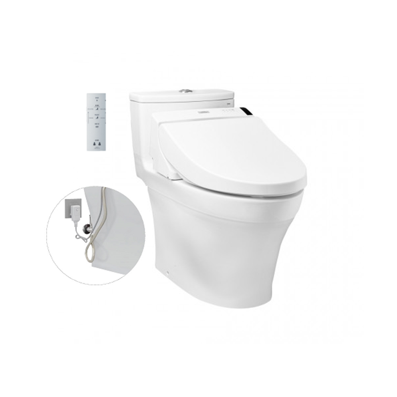 Bồn Cầu ToTo 1 Khối Nắp Rửa Điện Tử MS885DW6
