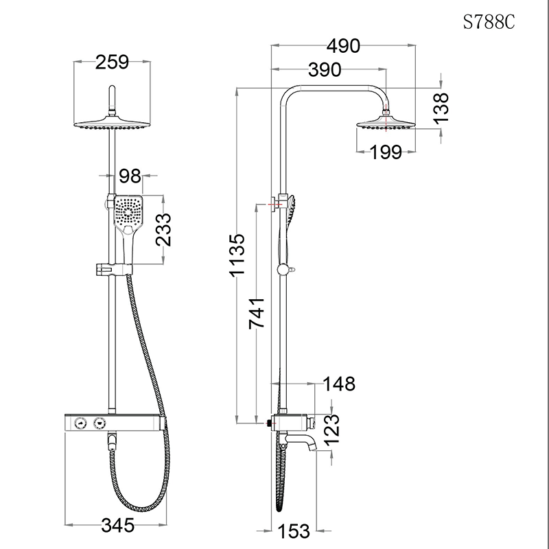 Sen Cây Nhiệt Độ Caesar S788C