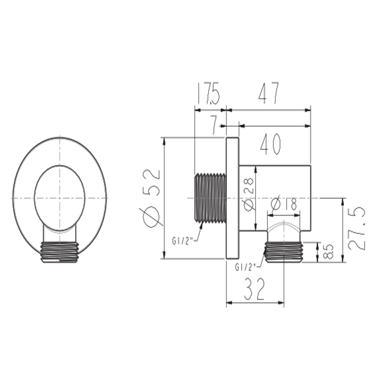 Co Nối American Standard FFAS9140