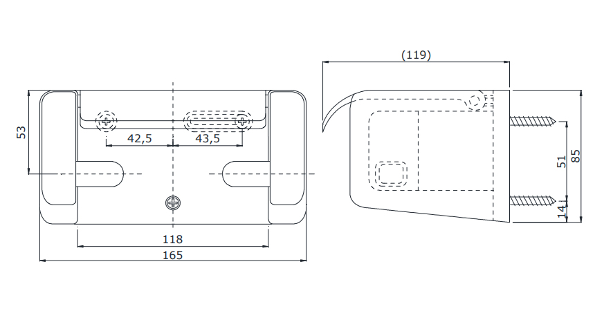 Hộp Đựng Giấy Vệ Sinh Toto DS708PS