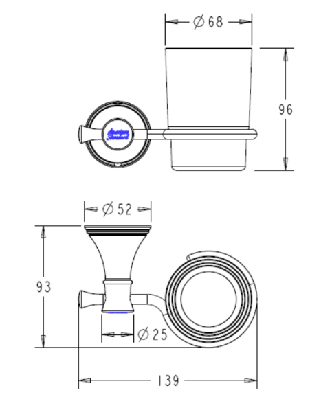 Kệ Đựng Ly American Standard WF-0284