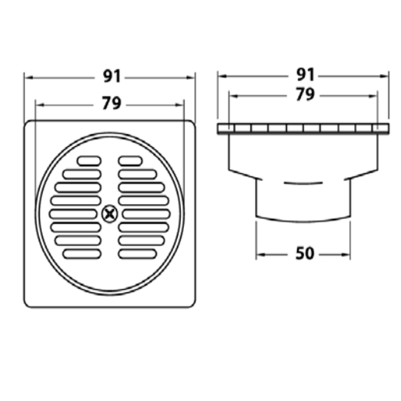 Hộp Thoát Sàn American Standard FD-1150