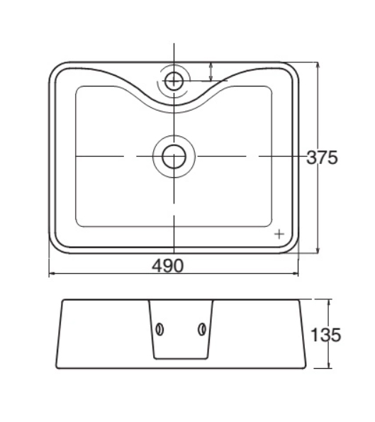 Lavabo Đặt Bàn Viglacera V72