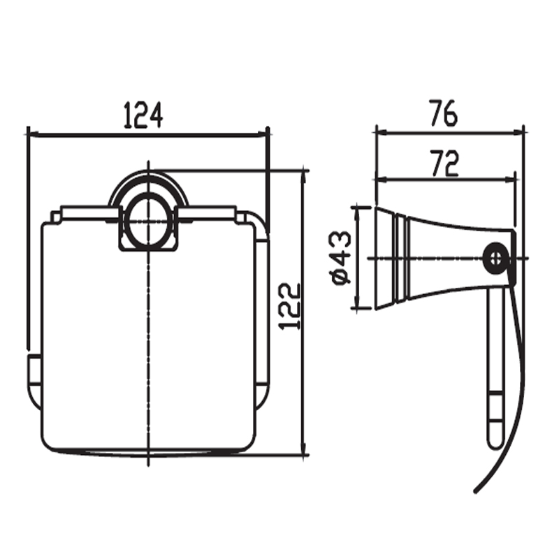 Móc Giấy Vệ Sinh American Standard WF-6586
