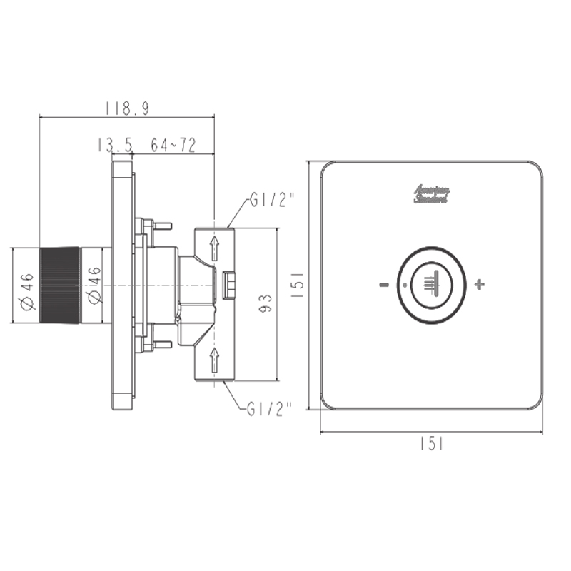 Nút Điều Chỉnh Sen American Standard FFAS0927