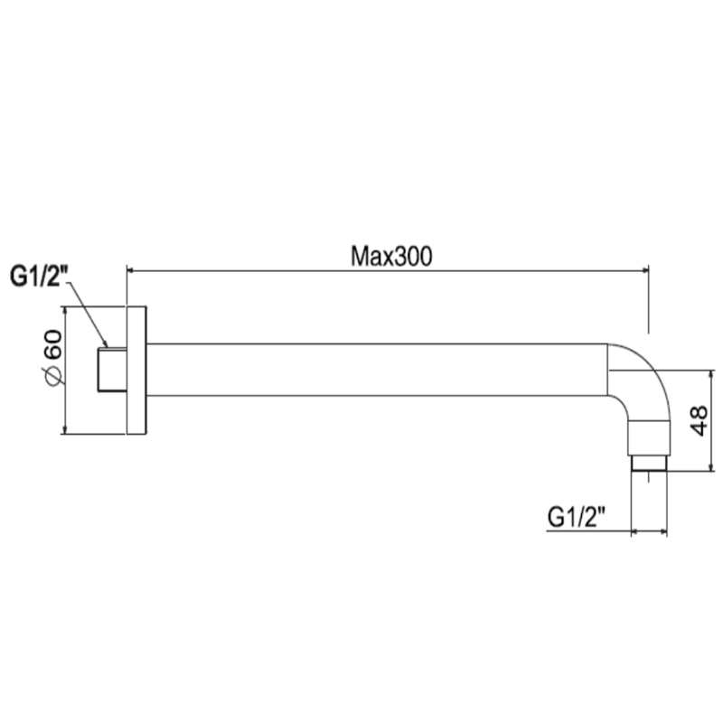 Thanh Nối Đầu Sen American Standard FFAS9909