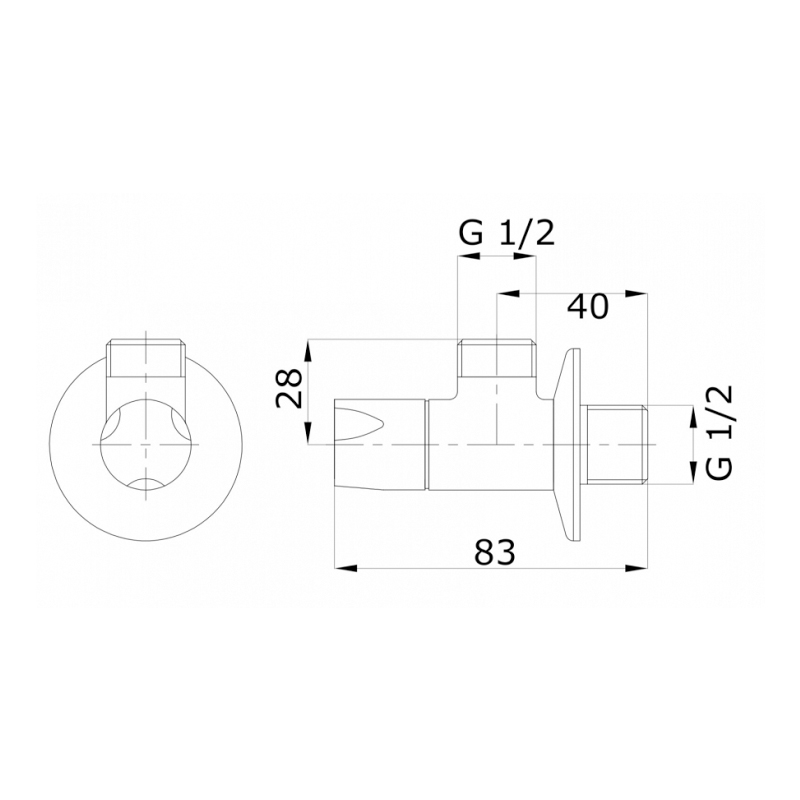 Van Khóa Nước Toto HAP004A