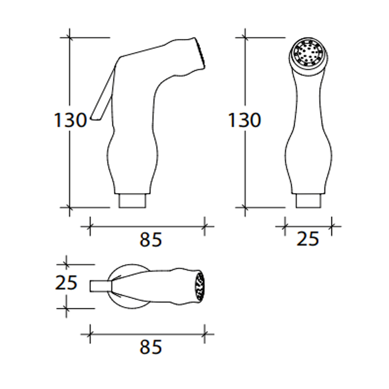 Vòi Xịt Vệ Sinh American Standard PQ2