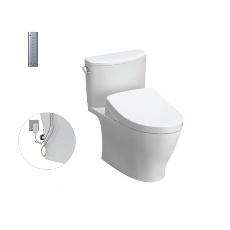 Bồn Cầu ToTo 2 Khối Nắp Rửa Điện Tử CS767W11