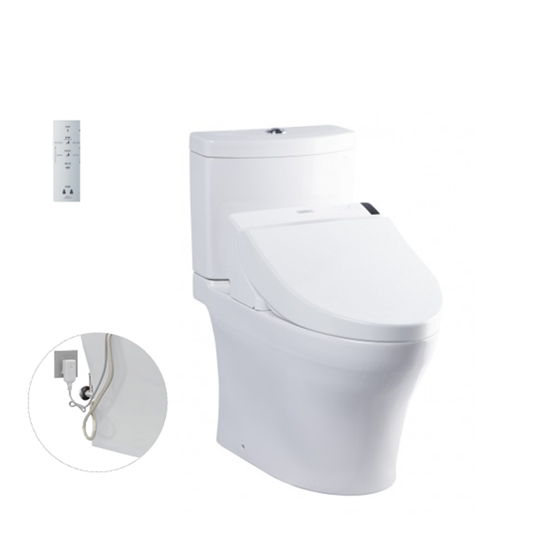 Bồn Cầu ToTo 2 Khối Nắp Rửa Điện Tử CS769DRW6
