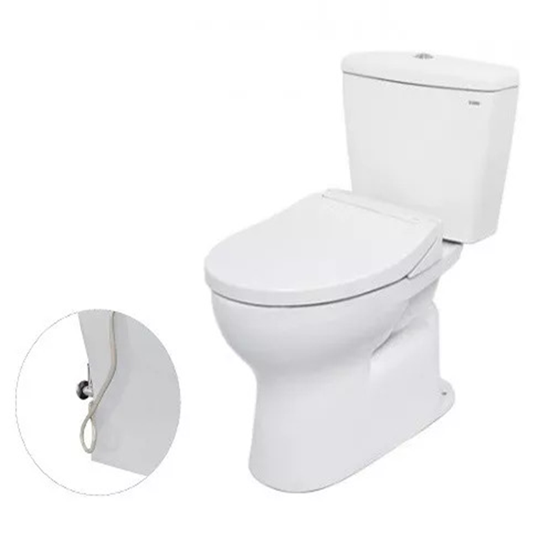 Bồn Cầu ToTo 2 Khối Nắp Rửa Cơ CS300DRE2