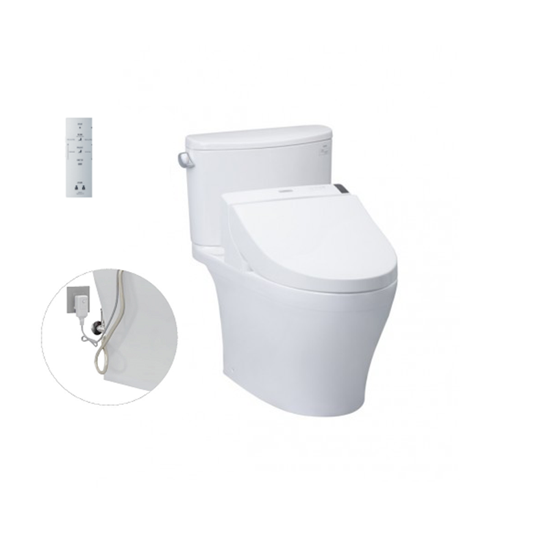 Bồn Cầu ToTo 2 Khối Nắp Rửa Điện Tử CS767W6