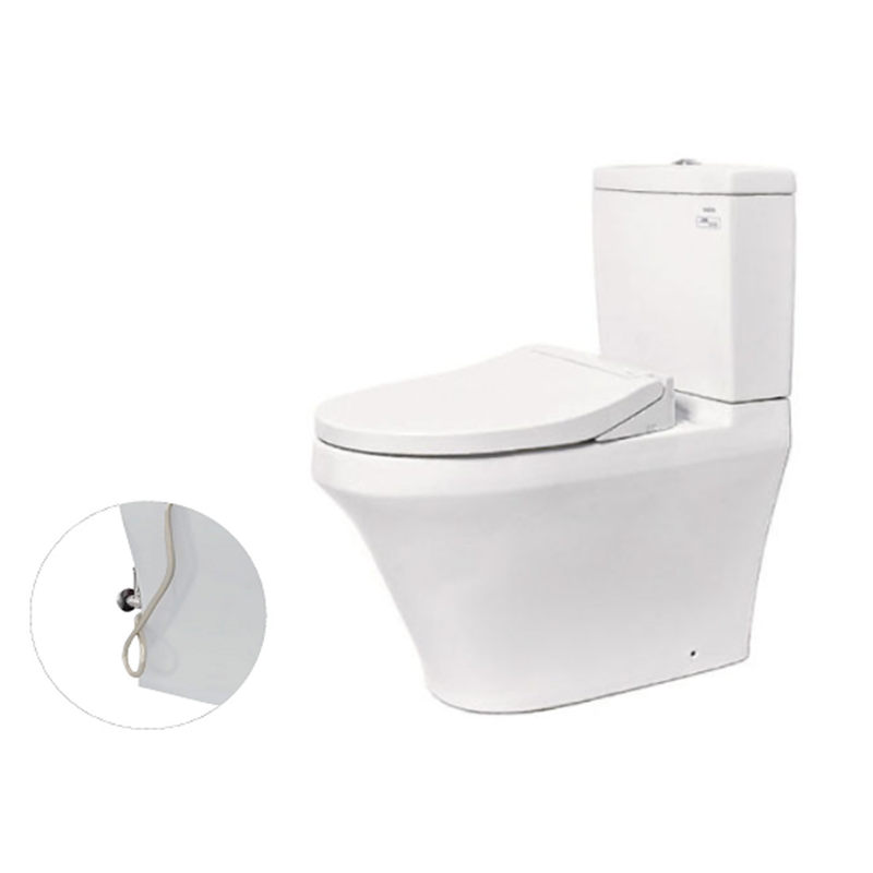 Bồn Cầu ToTo 2 Khối Nắp Rửa Cơ CS945DNE2