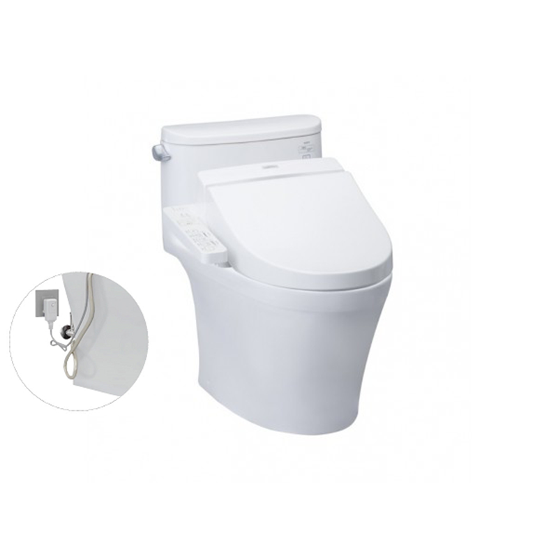 Bồn Cầu ToTo 1 Khối Nắp Rửa Điện Tử MS887RW7