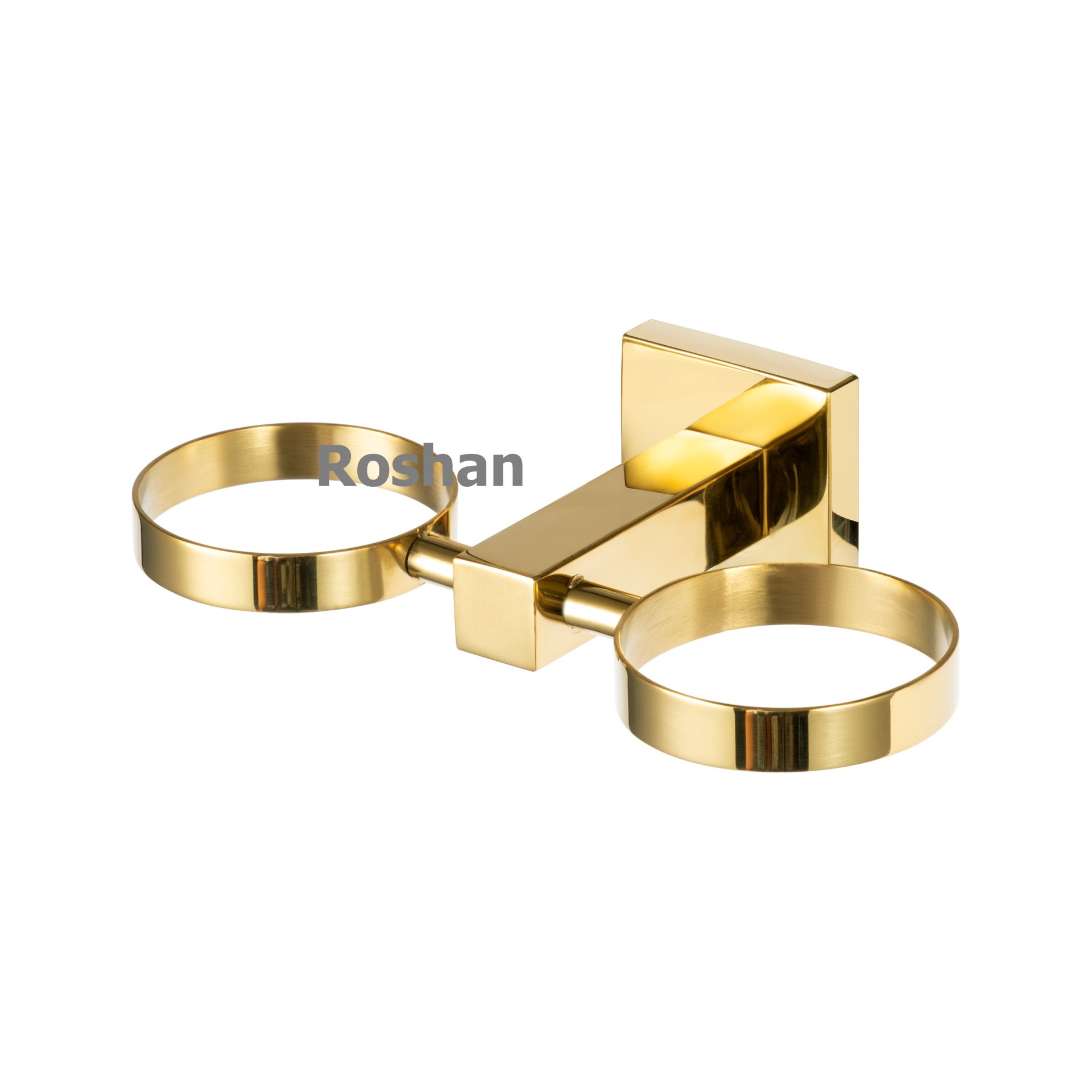 Kệ để Ly Đôi Roshan Premium Gold RDXB02G