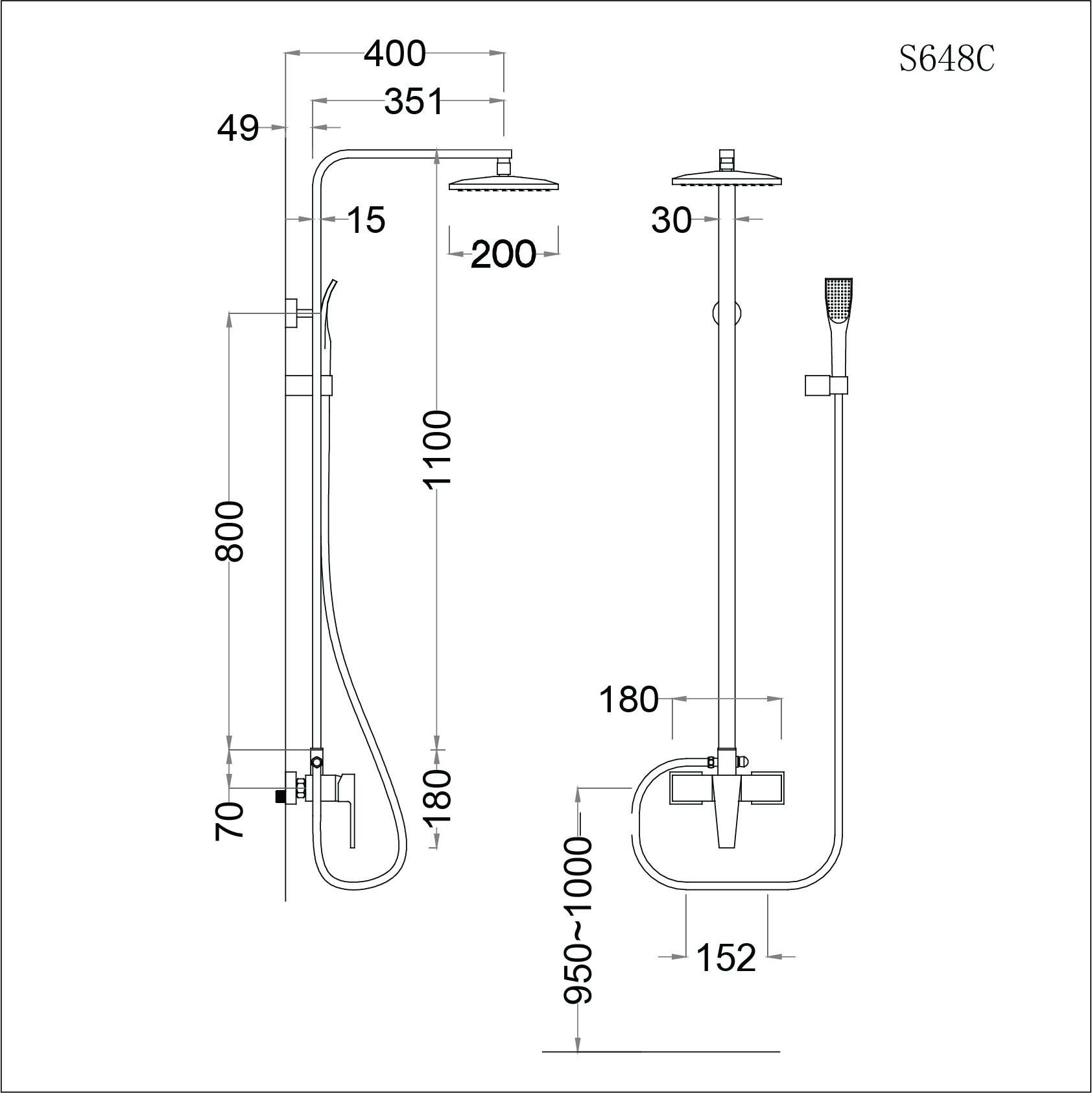 Sen Cây Nóng Lạnh Caesar S668C