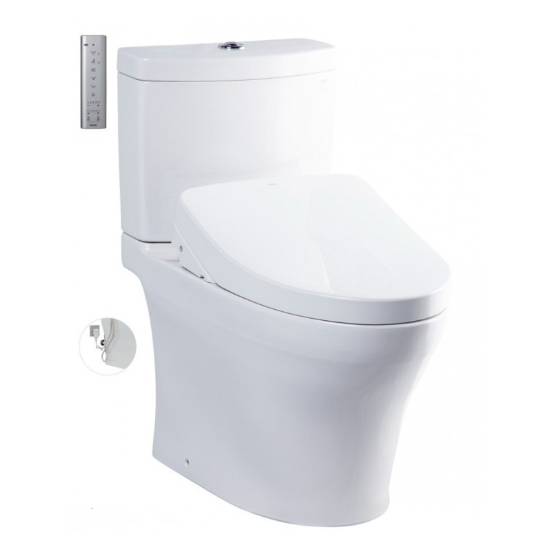 Bồn Cầu ToTo 2 Khối Nắp Rửa Điện Tử CS769DRW11