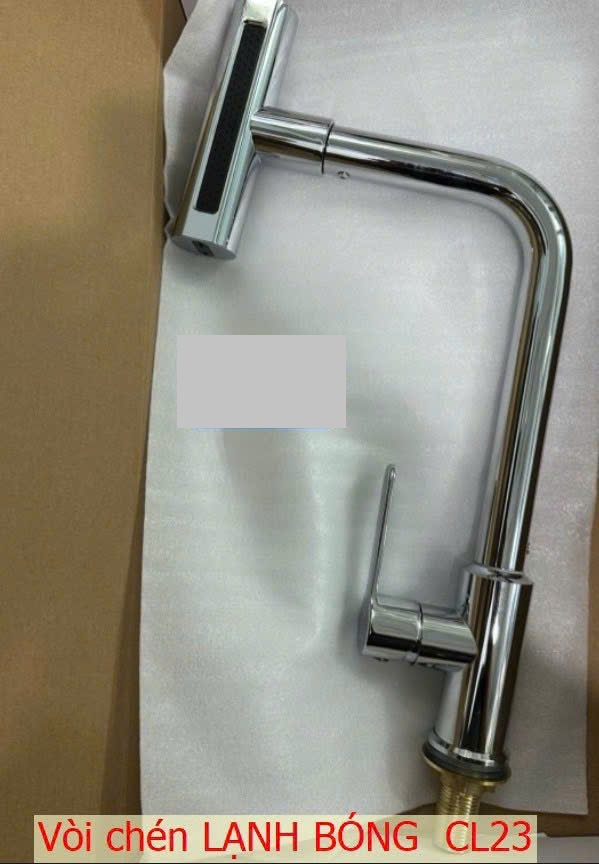 Vòi chén Lạnh crom CL23