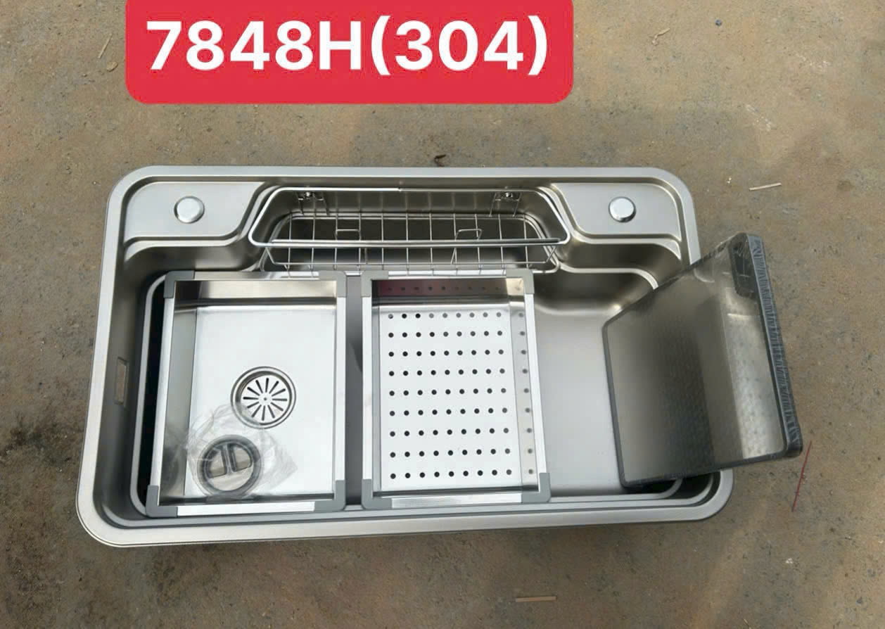 Chậu chén 7848H inox 304
