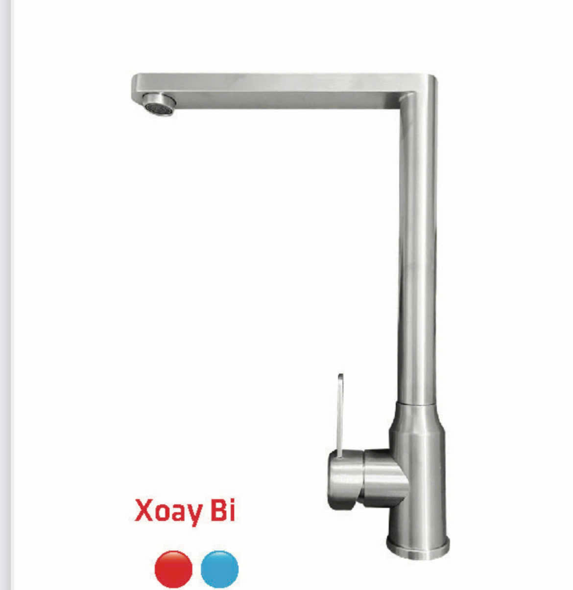 Vòi chén nóng lạnh inox 304 số 7 CN21