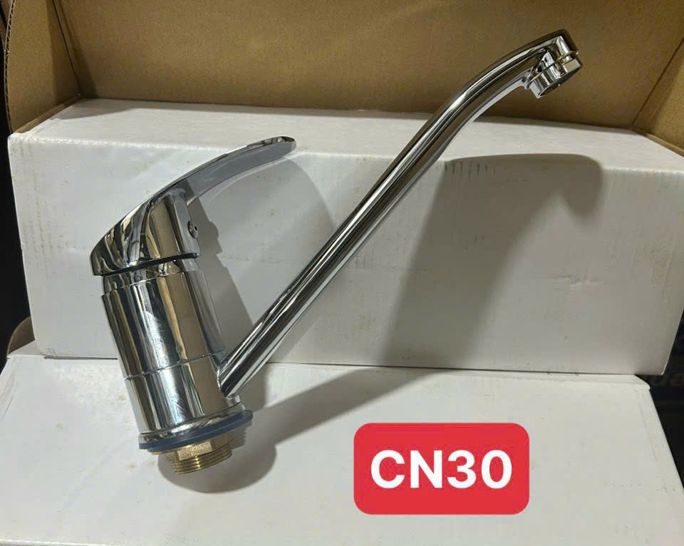 Vòi chén Lạnh đồng mạ crom CN30