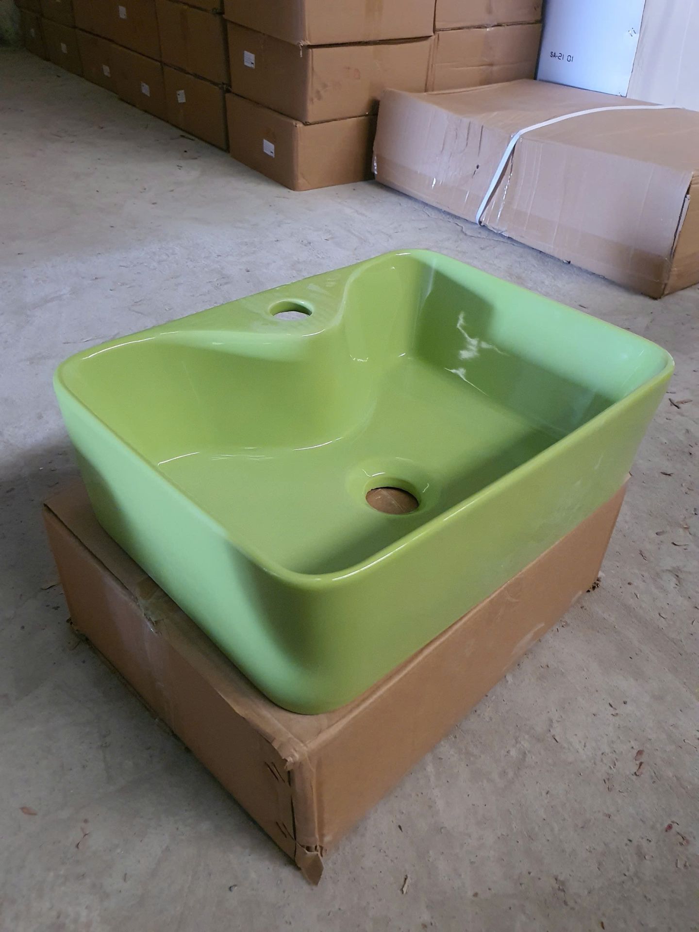 Lavabo để bàn em bé nhiều màu 1619